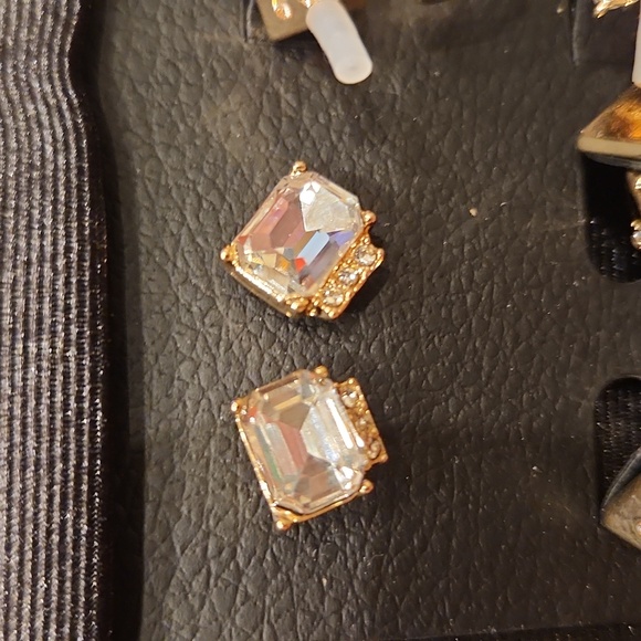 White House Black Market Gold Earrings Set - Picture 3 of 5